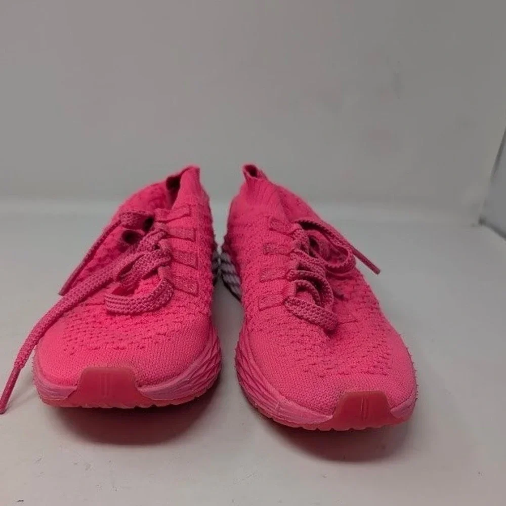 NOBULL Allday Knit‎ Shoes Women's Size US 7.5 Pink Fuchsia Athletic Sneaker